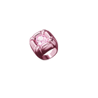 Dulcis cocktail ring, Cushion cut, Pink